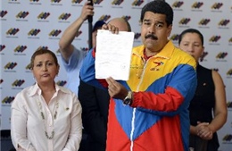 Ông Maduro chiếm ưu thế trước thềm bầu Tổng thống Venezuela 